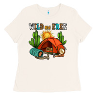 Bone wild and free camp Ladies Tee - AdoDesignShop