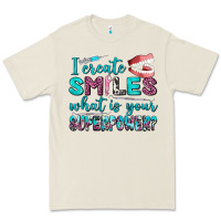 Bone i create smile what is your superpower Premium Tee - AdoDesignShop