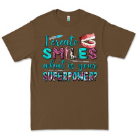 Cacao i create smile what is your superpower Premium Tee - AdoDesignShop