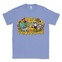 Colony Blue just small town paraprofessional Classic Tee - CowhideDigitalArt