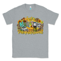 Heather Grey just small town paraprofessional Classic Tee - CowhideDigitalArt