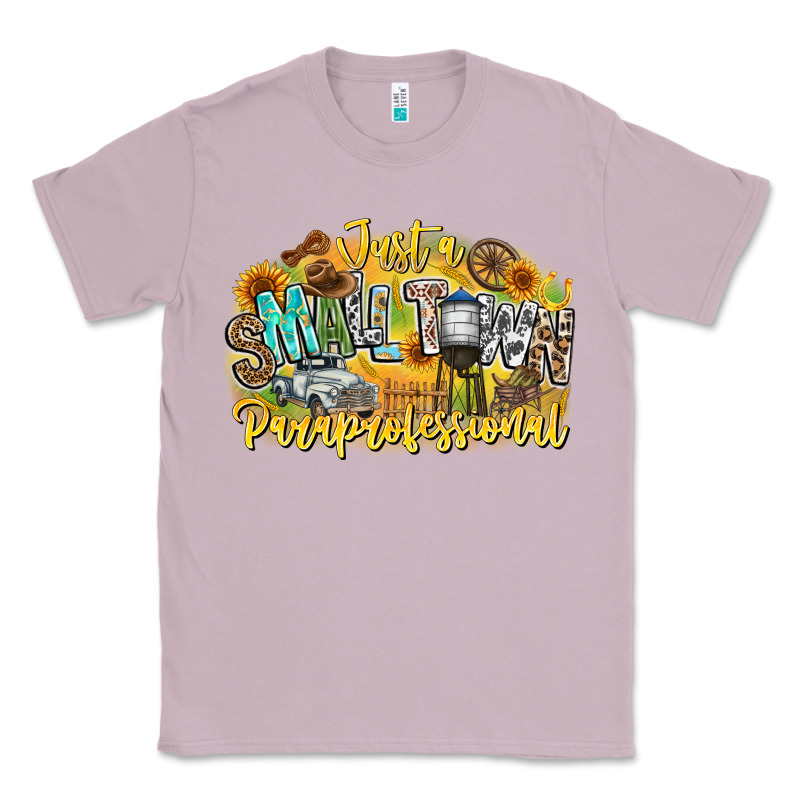 Just Small Town Paraprofessional Classic Tee by CowhideDigitalArt | Teevron