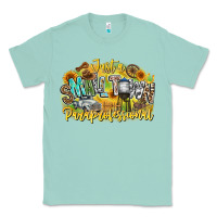 Seafoam just small town paraprofessional Classic Tee - CowhideDigitalArt