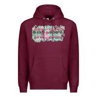 Burgundy stronger than cancer cancer awareness Premium Hoodie - CowGirlArtShop