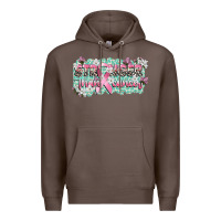Coffee stronger than cancer cancer awareness Premium Hoodie - CowGirlArtShop