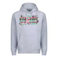 Heather Grey stronger than cancer cancer awareness Premium Hoodie - CowGirlArtShop