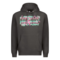 Smoke stronger than cancer cancer awareness Premium Hoodie - CowGirlArtShop
