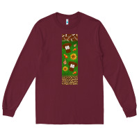 Burgundy American football dad pen wrap Long Sleeve Tee - BundleAndBundleShop