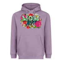 Lavender Mom life Heavyweight Hoodie - CowGirlArtShop