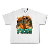 Lunar Rock land of the free Urban Heavy Tee - NancyCooperArtShop