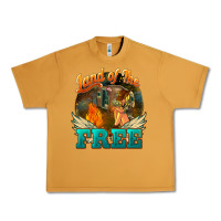Peanut Butter land of the free Urban Heavy Tee - NancyCooperArtShop