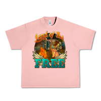 Salmon land of the free Urban Heavy Tee - NancyCooperArtShop