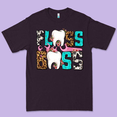 Floss Boss Premium Tee Designed By Adodesignshop