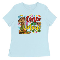 Baby Blue My first cinco de mayo Ladies Tee - RanaPortraitStore