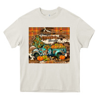 Cream grateful thankful blessed Heavy Core Tee - JahusDesignShop