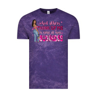 Cloud Purple what other think of me is none of my business Vintage Tee - NancyCooperArtShop