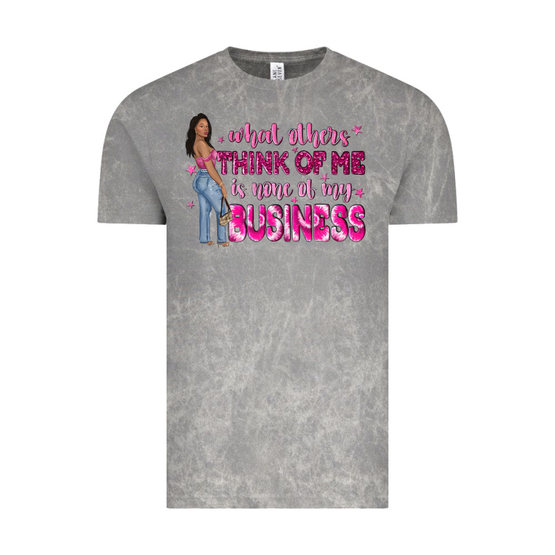 What Other Think Of Me Is None Of My Business Vintage Tee by NancyCooperArtShop | Teevron