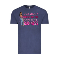 Vintage Denim what other think of me is none of my business Vintage Tee - NancyCooperArtShop