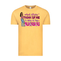 Vintage Mustard what other think of me is none of my business Vintage Tee - NancyCooperArtShop
