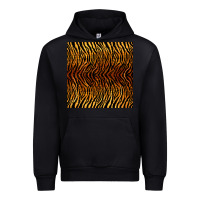 Black tiger seamless pattern Urban Hoodie - BundleAndBundleShop