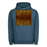 Pigment Midnight Navy tiger seamless pattern Urban Hoodie - BundleAndBundleShop