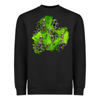 Black halloween patch 3 Heavyweight Sweatshirt - BundleAndBundleShop