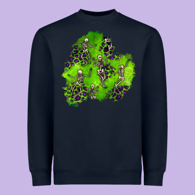 Halloween Patch 3 Heavyweight Sweatshirt Designed By Bundleandbundleshop