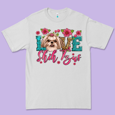 Love Shih Tzus Premium Tee Designed By Artiststas