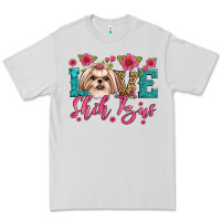 Dove Grey love shih tzus Premium Tee - Artiststas