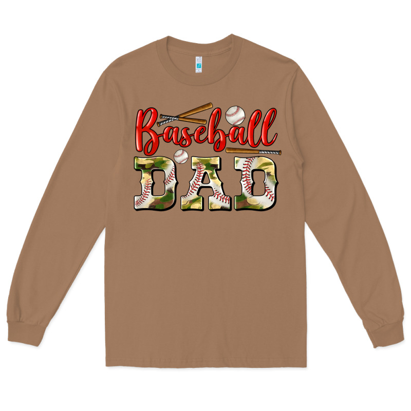 Baseball Dad Long Sleeve Tee by BundleAndBundleShop | Teevron