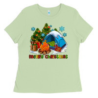 Matcha merry Christmas camp Ladies Tee - AdoDesignShop