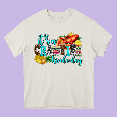 Its A Crawfish Kinda Day Heavy Core Tee Designed By Adodesignshop