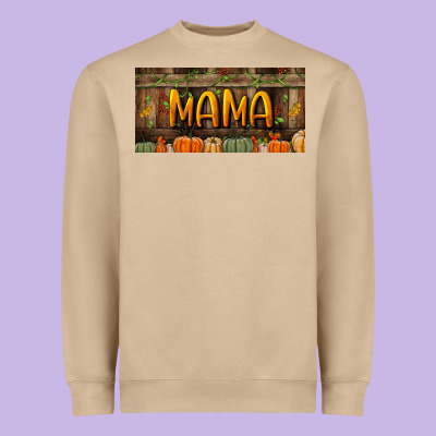 Mama License Plate Heavyweight Sweatshirt Designed By Bundleandbundleshop
