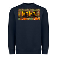 Navy mama license plate Heavyweight Sweatshirt - BundleAndBundleShop