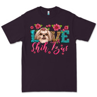 Plum love shih tzus Premium Tee - Artiststas
