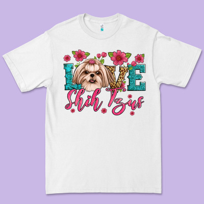 Love Shih Tzus Premium Tee Designed By Artiststas