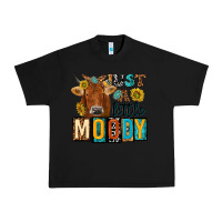 Black just a little moody with cow Urban Heavy Tee - NancyCooperArtShop