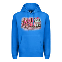 True Royal heal cancer luke 1 37 Premium Hoodie - CowGirlArtShop