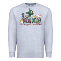 Heather Grey Xoxo the original love language Easter Day Premium Sweatshirt - CowGirlArtShop