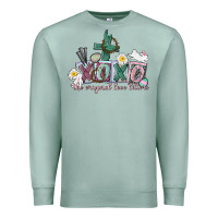 Seafoam Xoxo the original love language Easter Day Premium Sweatshirt - CowGirlArtShop