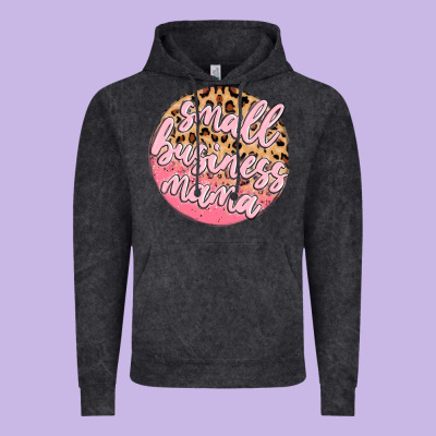 Small Business Mama Vintage Hoodie Designed By Maliassmallbusiness