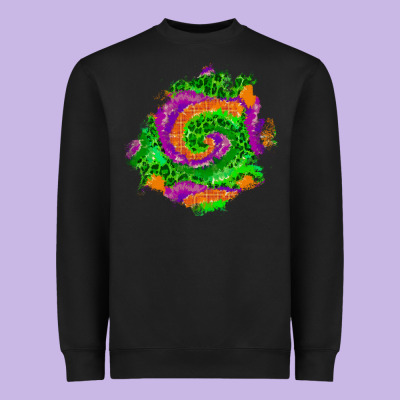 Halloween Patch  1 Heavyweight Sweatshirt Designed By Bundleandbundleshop