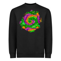 Black halloween patch  1 Heavyweight Sweatshirt - BundleAndBundleShop