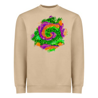 Mushroom halloween patch  1 Heavyweight Sweatshirt - BundleAndBundleShop