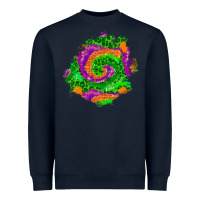 Navy halloween patch  1 Heavyweight Sweatshirt - BundleAndBundleShop