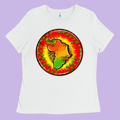 Juneteenth  Coasters Ladies Tee Designed By Adodesignshop