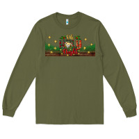 Army Green oh holy night Long Sleeve Tee - BundleAndBundleShop