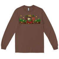 Chestnut oh holy night Long Sleeve Tee - BundleAndBundleShop