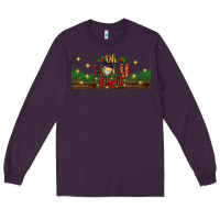 Plum oh holy night Long Sleeve Tee - BundleAndBundleShop