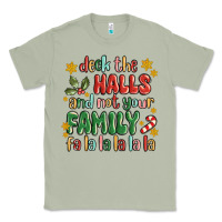 Matcha deck the halls and not your family fa la la la laa Classic Tee - MaliasSmallBusiness